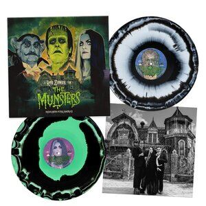 Rob Zombie The Munsters Soundtrack 2-LP ~ Ltd Ed 180g Color + Art Print ~Sealed!